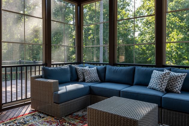 Enjoy the hot days of New Jersey summers without overheating from the comfort of a sunroom.